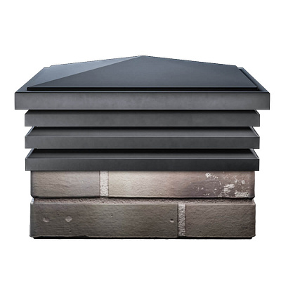 Колпак Бона с посадкой 1.5 кирпича Серый 1