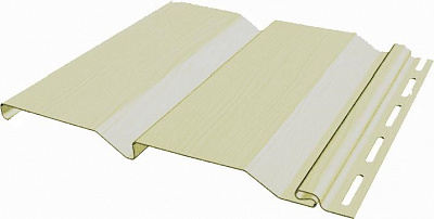 Сайдинг FineBer Д4 Слон.Кость (0,205х3,66м) 16шт/у фото Центр Металлокровли